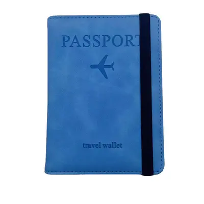 Sınır ötesi nokta RFID pasaport tutucu bilet koruyucu kapak taşınabilir çok fonksiyonlu yurtdışı çoklu kart yuvası PU deri pasaport çantası - 13