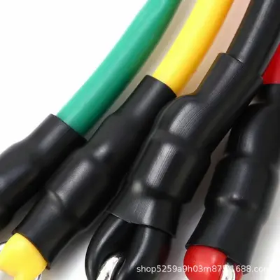 TPE Resistance Band Set 11 Pieces for Home Fitness - 5