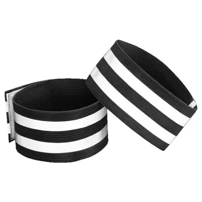 Bicycle Trouser Strap with Reflective Safety Band for Night Riding