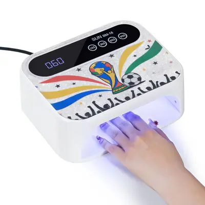 Pil depolamalı kablosuz tırnak lambası, tırnak kürleme lambası, çabuk kuruyan UV kürleme lambası, şarj edilebilir tırnak lambası, tırnak makinesi - 10