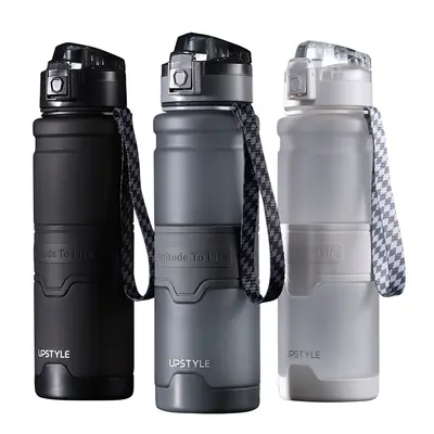 upstyle悠家良品 Tritan-Material Großvolumen tragbarer bruchsicherer Fitness-Sporttrinkflasche Kunststoffbecher
