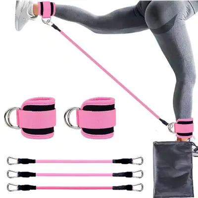 Ankle Resistance Band, Leg Lift and Glute Training Strap - 2