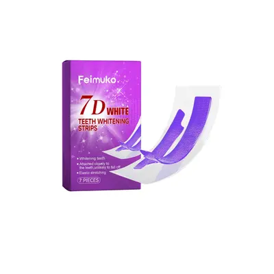 Feimuko Teeth Whitening Strips, Gentle Formula, Stain Reduction, Home Use