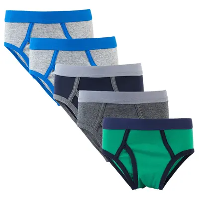 5er-Pack Jungen-Unterhosen, 100% Baumwolle