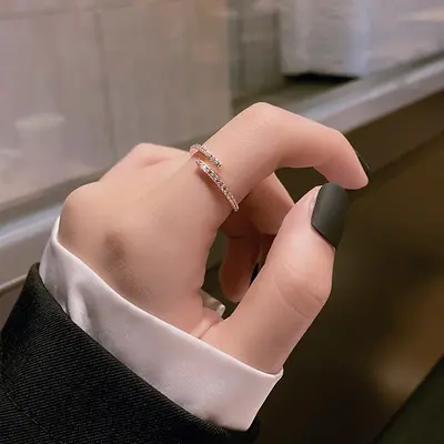 戒指女复古个性ins新款时尚小指尾戒韩气质国简约冷淡风网红指环