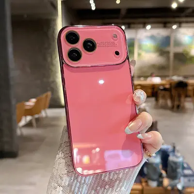 iPhone 17 Pro Max uyumlu kılıf, elektrokaplama cam - 9