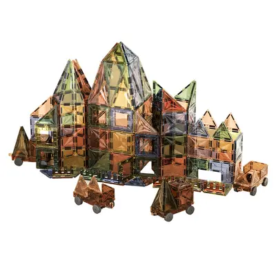 Magnetische Bausteine farbiges Fensterdesign - 6