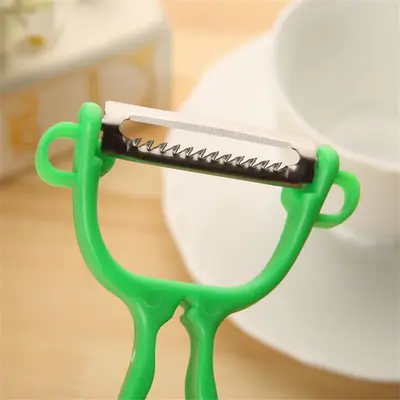 Çok fonksiyonlu soyucu mutfak gadget rende küçük kazıyıcı meyve soyma bıçağı meyve ve sebze rende kavun rende