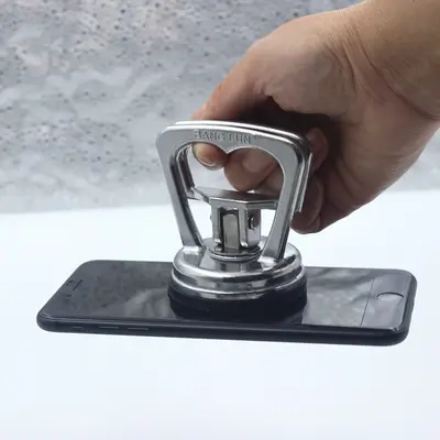 Alüminyum alaşımlı küçük vakum pedi, 6 cm, cam ve telefon açma aparatı