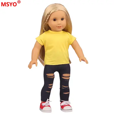 Одежда для куклы American Girl 43 см, наряд для куклы 18 дюймов, набор Xiafu, бестселлер, новинка