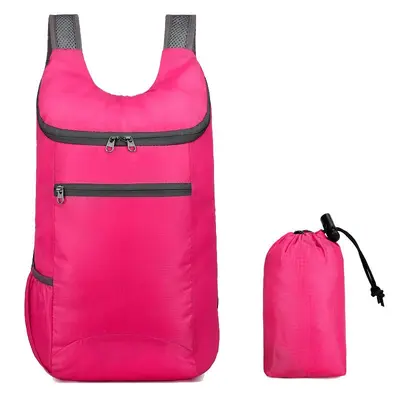 Dual Shoulder Backpack Outdoor Foldable Bag Lightweight Water-Resistant Travel Backpack Fitness Sports Rucksack Large Capacity Gift Dual Shoulder Backpack - 10