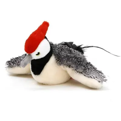Electric Plush Bird Cat Toy with Sound, Self-Play - 9