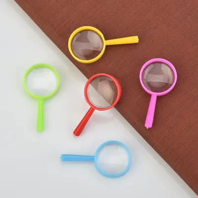 25mm Mini Handheld Magnifier, High-Magnification Lens for Children