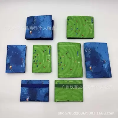 Genuine leather passport holder multi-functional card wallet - 1