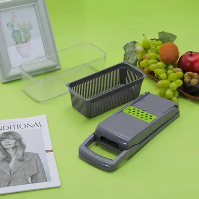 Multifunctional kitchen vegetable cutter for shredding, slicing and dicing potatoes - 5