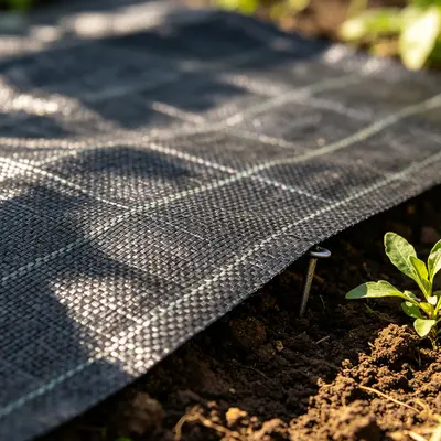 Unkrautvlies, langlebiges PP-Mulchvlies für Gewächshaus und Obstgarten