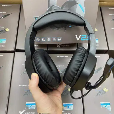 Siberia V23 Gaming Headset, 7.1 USB, Light-Up, Heavy Bass, Over-Ear