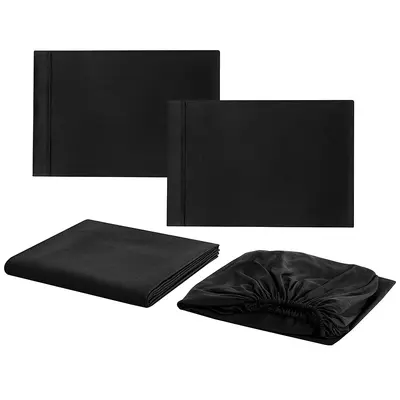 Vio Vierteiliges Bettbezug-Set mit flachen Streifen - 8