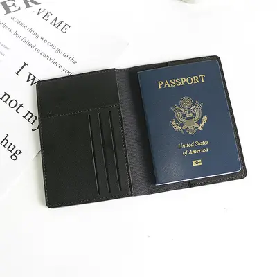 Kalınlaştırılmış sınır ötesi pasaport tutucusu, yurtdışı belge kartı tutucusu, pasaport bilet tutucusu, pasaport koruyucu kapak, özelleştirilebilir LOGO pasaport tutucusu - 12