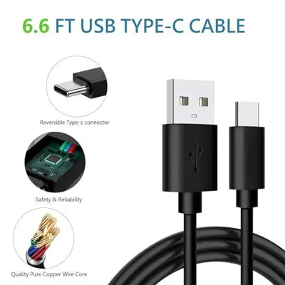 Samsung S10 Charger 15W QC3.0 Fast Charging with Type-C Cable