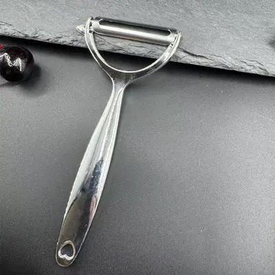 Stainless steel peeler, five-piece set, zinc alloy - 12