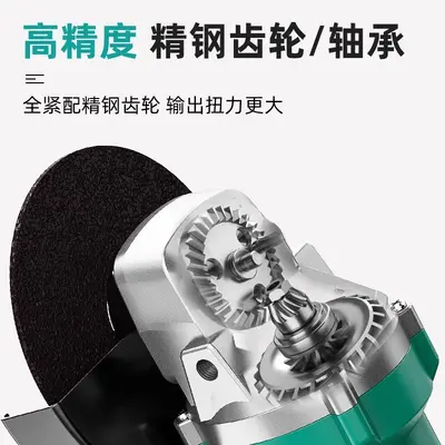 A3 Brushless Cordless Lithium Angle Grinder, Pure Copper Motor - 2