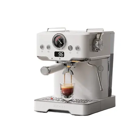 Semi-Automatic Espresso Machine with Milk Frother, Home and Commercial Use