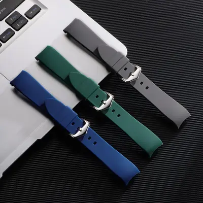 Silicone Watch Strap for Seiko Prospex Ghost Series, Waterproof, 18/20/22/24 mm - 4