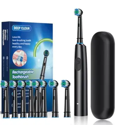 Rotating Rechargeable Electric Toothbrush, Fully Automatic - 12