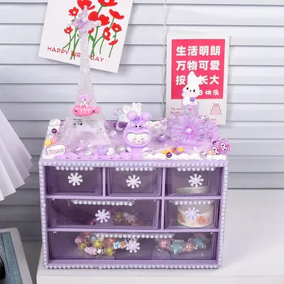 Neunfach-Schmuckbox mit Kinder-DIY-Bastelset - 10