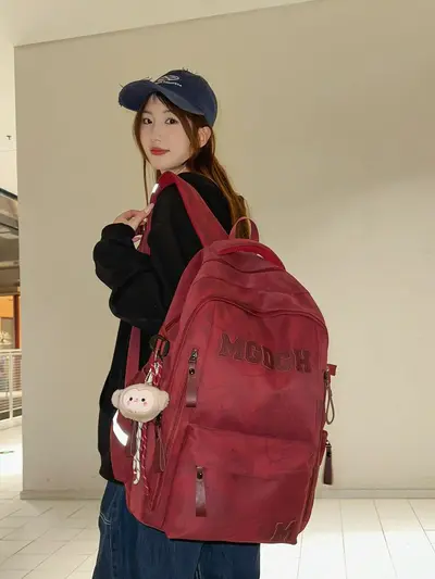 Air Cushion Schoolbag with Laptop Compartment, Large Capacity - 6