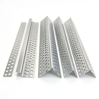 Hot-Dip Galvanized Perforated Corner Bead for Plaster - 12
