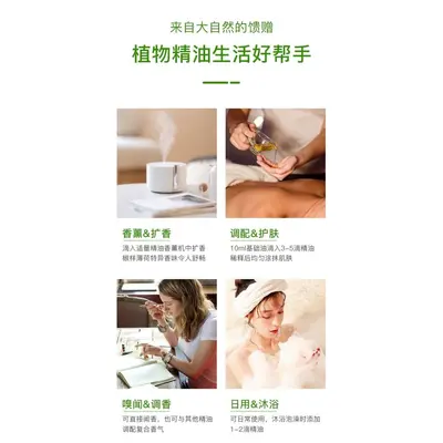 Laoshan Sandal Ağacı Uçucu Yağı, Tek Bileşenli Bitkisel, Aromaterapi ve Yüz Masajı İçin - 4
