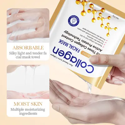 SADOER collagen anti-wrinkle mask, brightening and moisturizing
