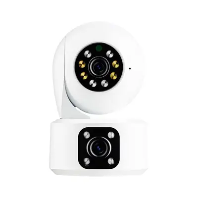 Premium 5G Dual Wireless Surveillance Camera Home 360-Degree Panoramic Mobile Remote Indoor Monitor High-Definition Night Vision