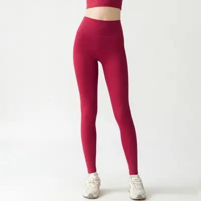 Ackdcs Seamless High-Waist Women's Yoga Pants, Naked-Feel, Fitness and Running - 8