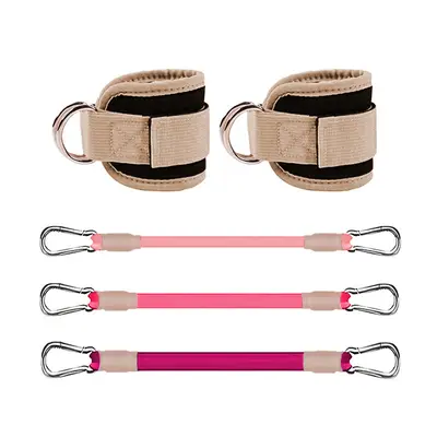 Calf Trainer Ankle Strap Resistance Band for Cable Machine - 9