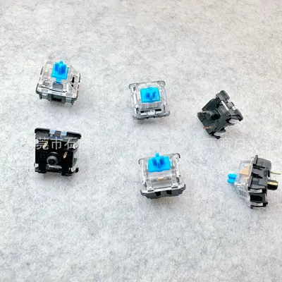 机械键盘青轴轴座热插拔套筒功能齐全新客制化轴体diy解压按键 - 4