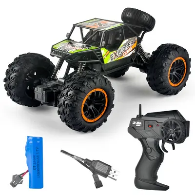 Children's Remote Control Off-Road Car, Educational Toy Car for Boys - 2