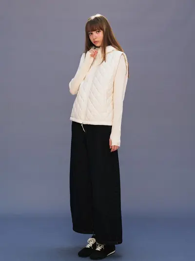 Women's High-Waist Straight Jeans, Thick Lining, H63811