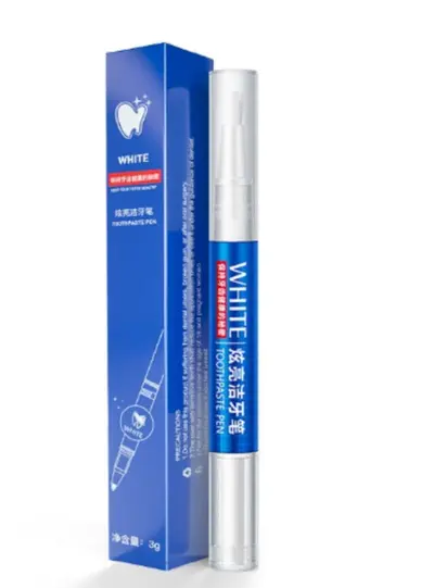 Şirket, sararmayı gidermek, dişleri aydınlatmak ve beyazlatmak, leke tipi diş temizleme ve leke çıkarıcı kalem artefaktı için diş parlatıcı jel kaleme uzmanlaşmıştır. - 8