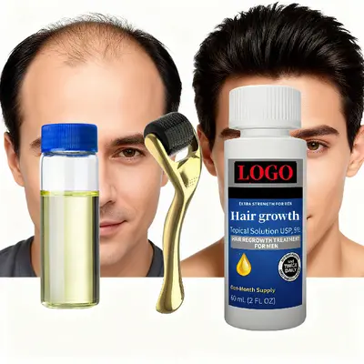 Minoxidil 5% Hair Growth Solution with Plant Extract - 4