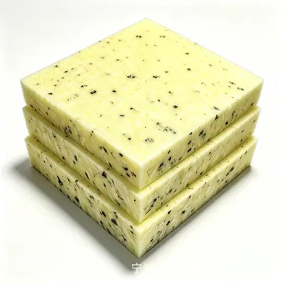 High-Density Light Green Recycled Foam Industrial Cushioning Block - 9