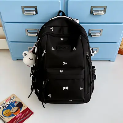 Großer Schulrucksack für Mädchen, Grund-, Mittel- und Oberschule