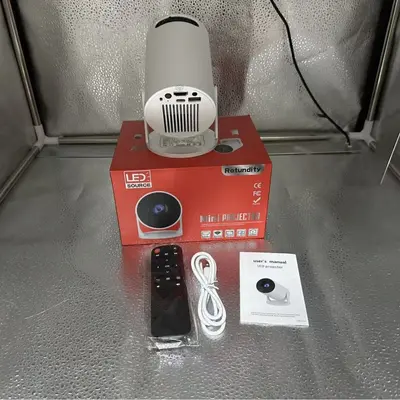 HY300 Beamer Cross-Border Wireless Screen Mirroring Mini Heimkino Outdoor Tragbar M5 Projektor