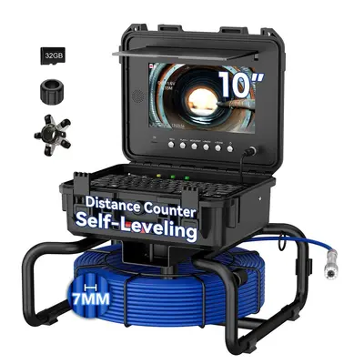 Industrie-Rohrinspektionskamera, 10 Zoll Display, 23mm Durchmesser - 8