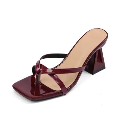 Elegante Damen-Zehensteg-Slipper im Kleid-Design - 7