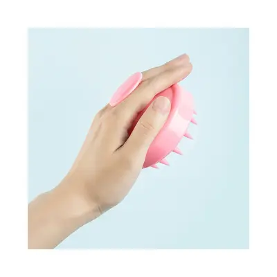 Silicone shampoo brush, scalp massage bath comb, TPE soft-bristled shampoo brush, for professional and home use, in stock.