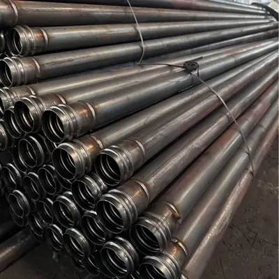 Sonic Test Tube Steel Pipe 50/54/57 for Pile Foundation Bridge Inspection with Crimp Screw