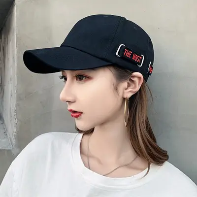 New style hats for women, pointed cap hats for male students spring and summer, street fashion, trendy fashion baseball caps, sun protection sun hats